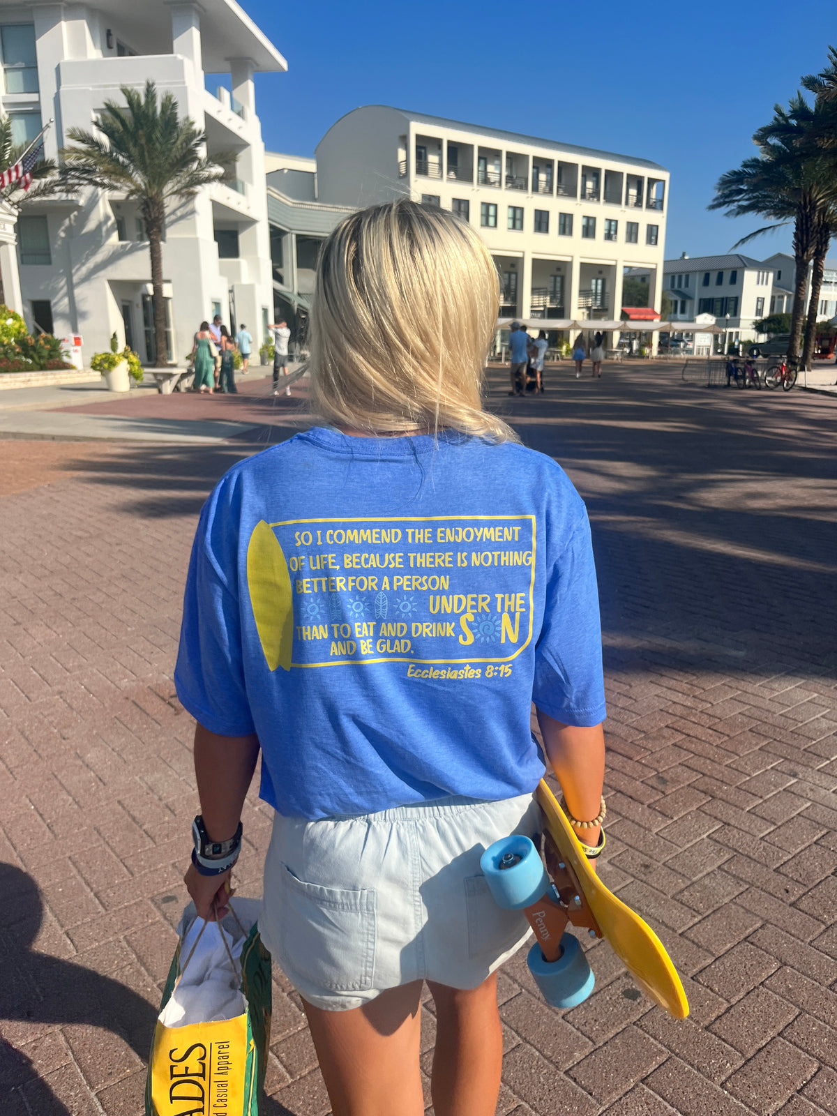 Blue Surf Tee