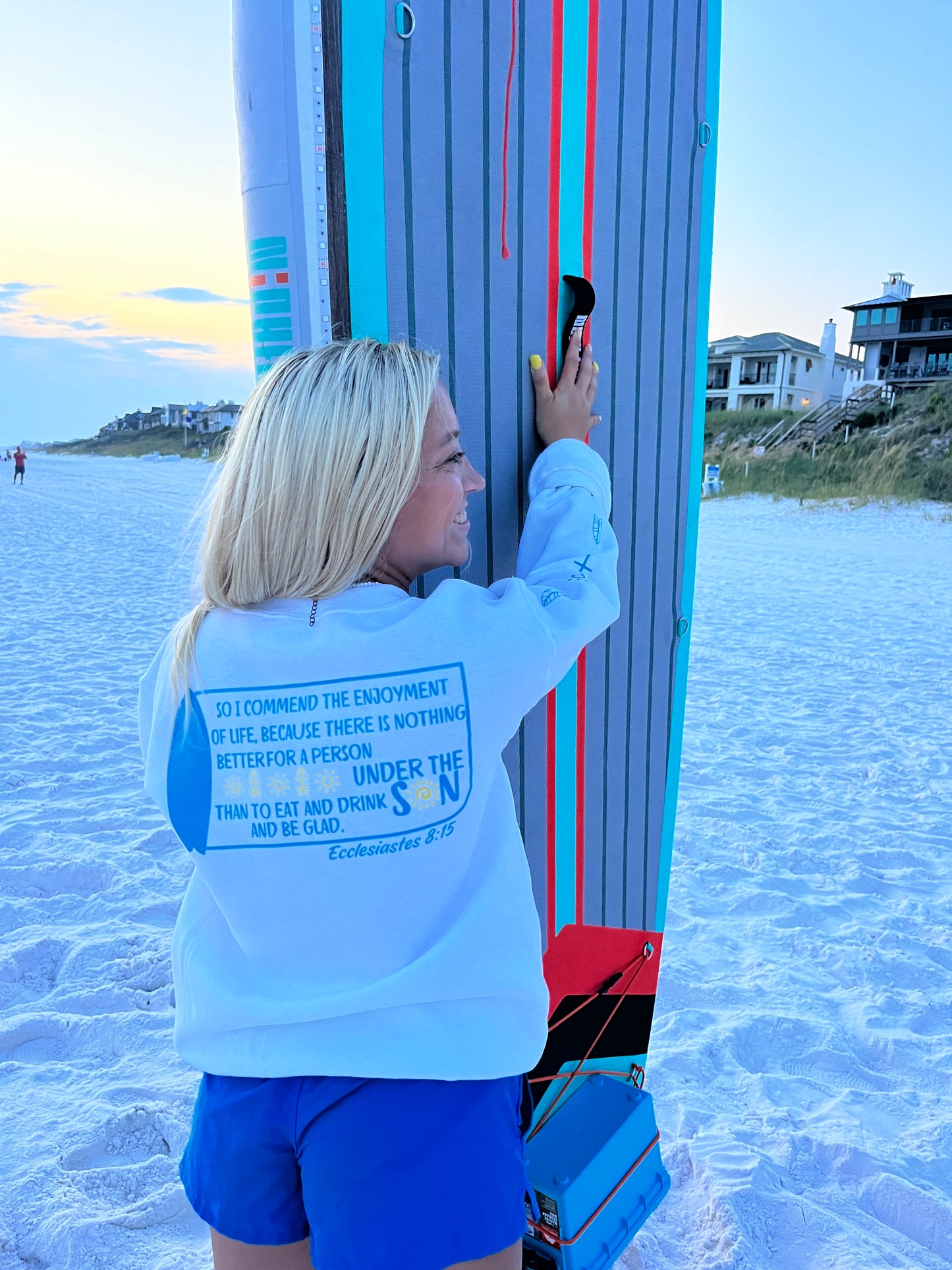 Tribal Surf  Crewneck