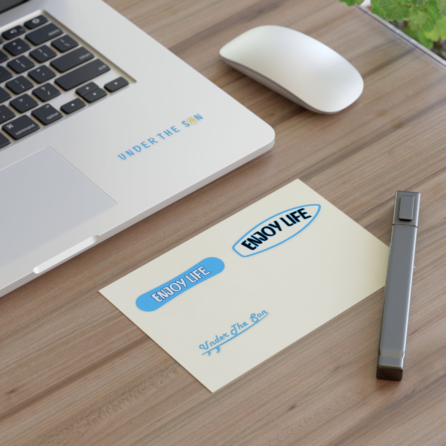 Blue Sticker Set